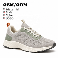 Chaussures de marche de luxe personnalisées avec logo, semelle épaisse, baskets pour hommes, grande taille, unisexe, décontractées, doublure en mesh respirante, légères