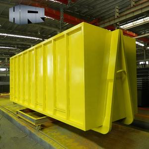 Contenedor de gancho móvil de gestión de residuos Contenedor de elevación de gancho de acero industrial Contenedor de basura con gancho - Product Image 6