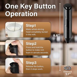 Espumador de Leche Eléctrico Automático de Acero y Plástico 2025, de Alta Calidad, Funciona con Batería, Ecológico, Herramienta Moderna para Café y Té - Product Image 3