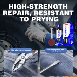 Colle de réparation de pneus puissante, adhésif à séchage <span class=keywords><strong>rapide</strong></span> pour la réparation des crevaisons de voitures, camions et vélos, solution professionnelle 50ml - Product Image 4