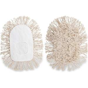 Cabezal de Repuesto para Mopa de Espuma Absorbente Desechable de Algodón Blanco Boardwalk BWK1491, 17 1/2 L x 13 1/2 W, Patrón Rectangular, para Uso Doméstico - Product Image 3