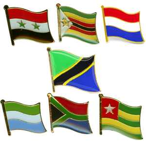 Senegal Syria Zembabwe Tanzania Paesi Bassi Sierra Togo Sud Africa <span class=keywords><strong>Leone</strong></span> Custom National Day Spilla Spilla con magnete - Product Image 1