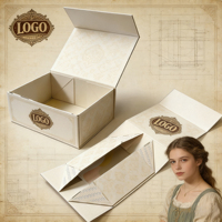 Boîtes en carton noir magnétiques personnalisées haut de gamme écologiques modernes, matériaux recyclés, cadeaux d'anniversaire, montres, lunettes de soleil