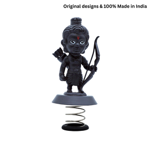Shree Ram Lal, el Ídolo de Fun Spring Plastics, Figura Decorativa de Ram para el Tablero del Automóvil y el Templo del Hogar - Product Image 6
