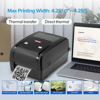 Impresora Térmica de Etiquetas MEFERI de 4.25 Pulgadas, Transferencia Directa, 203dpi, 152mm/s, Ethernet, RS-232 Opcional, WiFi