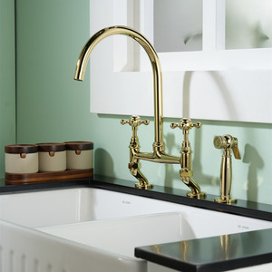 Кухонный смеситель с двумя отверстиями - Product Image 1