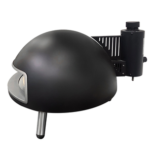 Four à pizza commercial italien en acier premium avec <span class=keywords><strong>pierre</strong></span> à cuire en briques et machine à pain, revêtement en poudre, sans fumée - Product Image 5