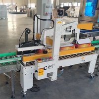 Scelleuse de cartons LWT pour quiches et quesadillas en boîte, machine de scellage commerciale pour solutions d'emballage de produits de boulangerie
