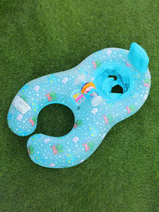 Flotador Inflable Doble Interactivo para Padres e Hijos con Toldo y Campana - Venta al por Mayor - Product Image 4