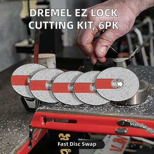 Dremel EZ406-02 ערכת דיסק חיתוך ישר למטחנת זווית 6 חלקים - Product Image 2