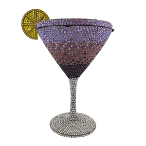 Women Cocktail Goblet Rhinestone Clutch Bag Special Crystal Evening Purse <b>Glitter</b> for Bars Nightclub Ballroom - Product Image 2