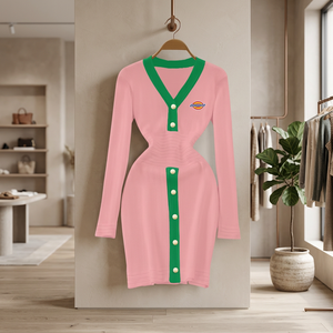Suéteres de Punto Transpirables para Hombre, Ropa de Calle para Invierno, Antipilling, Secado Rápido, Logotipo Frontal, Diseño Sólido, Lana/Acrílico - Product Image 3