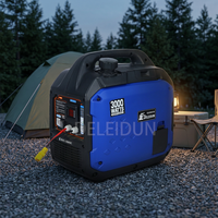 Mini Tragbarer Leiser Geräuscharmer 12V/24V Benzin-Generator Geeignet für Outdoor-Camping, Fahrzeugnutzung und Kompatibilität
