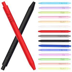 Bolígrafos de Gel de Goma con Logotipo Personalizado de Fábrica, con Letras en Plástico ABS, Color Neutro, para Regalo - Product Image 1