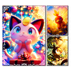 Boîte Cadeau <span class=keywords><strong>de</strong></span> Haute Qualité pour Cartes à Collectionner Pokémon Vintage, avec Aimants <span class=keywords><strong>de</strong></span> Combinaison et Porte-Cartes Magnétique pour Cartes Polaroid <span class=keywords><strong>Pikachu</strong></span> - Product Image 3
