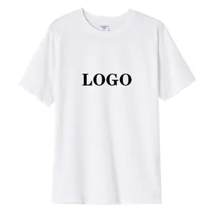 Custom Labels And Your Logo Cards Offer Cotton Custom T Shirt For Men Blank Tshirt Printing Basic Men's T-Shirts