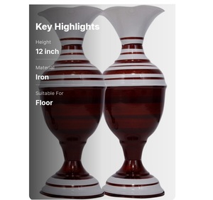 Ornement de maison moderne et élégant, pièce décorative pour salon, chambre, table, étagère, bureau, cadeau élégant pour anniversaire de mariage, Diwali - Product Image 3