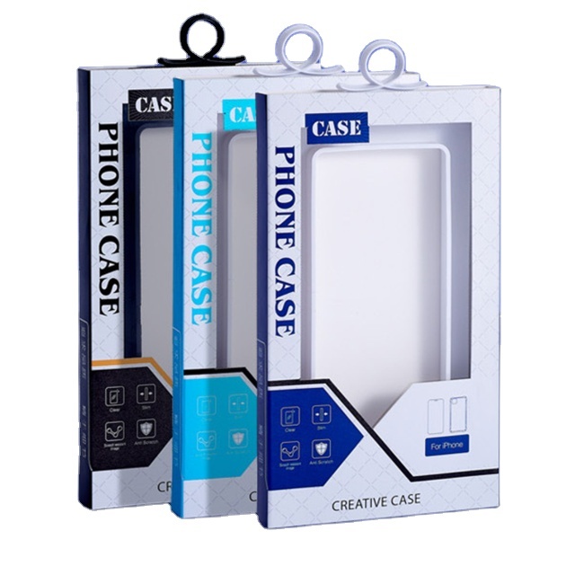 Retail Printed Blister Plastic PVC Mobile Cell Phone Case Packaging Box for iPhone Case