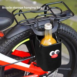 Porte-gobelet multifonctionnel en silicone imprimé UV motif dessin animé, sac de rangement pour poussette, vélo, cuisine, salle de bain - Product Image 5