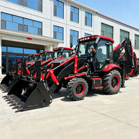 Chargeuse-pelleteuse tout-terrain de haute qualité Euro 5 CE EPA pour travaux de terrassement, tracteur agricole et manutention