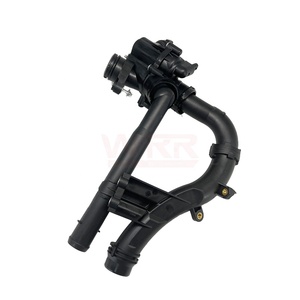 Conjunto de Termostato 2742000715 2742003400 para Benz W205 W213 C300 E300, Sistema de Refrigeración Automático, Válvula de Agua para Carcasa del Motor, Duradero - Product Image 1