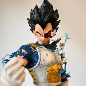Figurine d'anime en PVC Super <span class=keywords><strong>Saiyan</strong></span> Vegeta à <span class=keywords><strong>3</strong></span> têtes mobiles, 47 cm, modèle de jouet en PVC, style dessin animé unisexe - Product Image 3