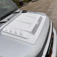 Couverture décorative de capot moteur style Mecha en ABS pour Chery ICAR V23 2024, protection solaire, installation sans perçage