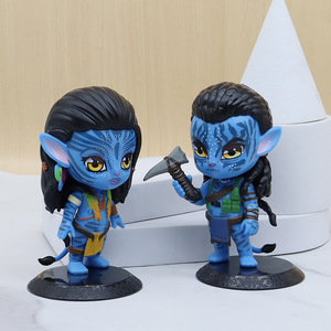 Statuetta Anime Avatar: <span class=keywords><strong>The</strong></span> Way of Water Versione Q, Modellino Creativo PVCAvatar, Decorazione per Torte, Esposizione da Scrivania, Oggetto da Collezione - Product Image 1