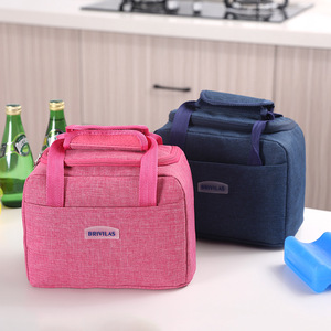 Brivilas Lunch Bag Oxford Cloth Aluminum Lining Insulated For Office School Outdoor Use - Product Image 1