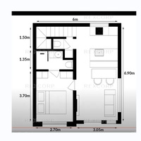 Casa Modular Flexible de 80 m² y 2 Pisos, 3 Recámaras, 3 Baños, Residencia Moderna Prefabricada Dúplex en Puerto Rico