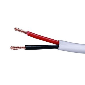 500ft Trefoli di <span class=keywords><strong>Rame</strong></span> 14/2 14/4 <span class=keywords><strong>Bianco</strong></span> 2 core 4 core Cavo del diffusore - Product Image 2