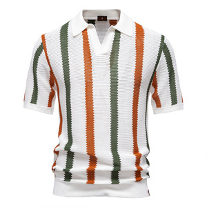 Liquidación de fábrica, nueva camiseta Polo de punto informal en tamaño de EE. UU./UE, Material de algodón, camisa liquidada a precio de descuento - Product Image 1