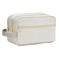 Pochette de rangement de voyage confort avec logo personnalisé, trousse d'agrément pour les compagnies aériennes, sac, hôtel, avion, marque OEM promotionnelle pour trousse de toilette