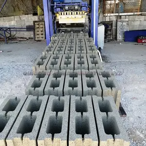 Preço da máquina para fazer tijolos de concreto QT4-26 Mini sem queima de concreto oco para fazer blocos de concreto na África do Sul