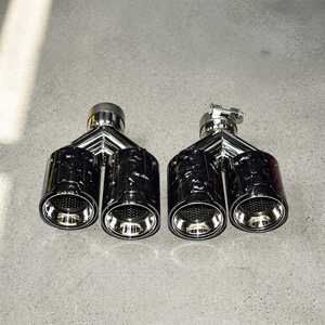 ปลายท่อไอเสียคาร์บอนไฟเบอร์ทนความร้อน พร้อมโครงสร้างคาร์บอนฟอร์จ สำหรับอัพเกรดประสิทธิภาพท่อไอเสียรถยนต์ทั่วไป - Product Image 5