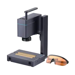 Machine de gravure laser Laserpecker 3 costume facile à utiliser Laser à fibre 1064nm pour tout le métal plastique bricolage Graveur laser portable