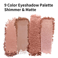 Palette de fards à paupières de maquillage de haute qualité personnalisée, longue durée, vente en gros, cosmétiques, palette de fards à paupières