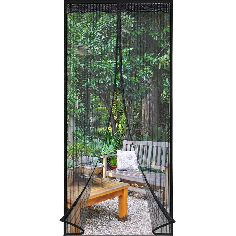 Wholesale Hands-free Summer Anti-Mosquito Curtains Automatic Closing Magnetic mosquito Door Screen net Curtain