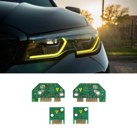 Plaques de puces LED jaunes pour phares laser et feux de jour pour BMW Série 3 G20 G28 2018 2019