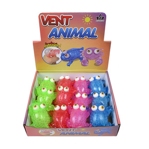 High Quality TPR Big Eyes Frog Vent <b>Ball</b> Squishy Stress <b>Balls</b> Beads Filling Slow Return <b>Squeeze</b> Stress Relieve Toys for Kids - Product Image 6