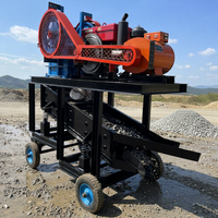 Concasseur à mâchoires compact PE150x250 fabriqué en usine avec criblage pour carrières, concasseur de granit, cibles personnalisées avec roulettes
