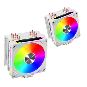 Disipador de Calor para CPU Popular con 6 Tubos de Calor y Ventilador de 120 mm, 4 Pines PWM, 3 Pines, LGA2011, 1200, 1700, 115X, AM4, Torre de Refrigeración para Procesador - Product Image 3