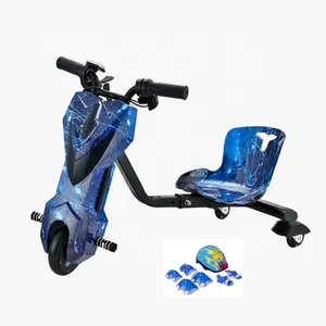 Bambini mini kart elettrico drift trike pazzo Drift Kart popolare elettrico Go Kart 150w motore 3 ruote Drift Scooter per bambini