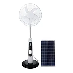 Solar Fans 30% Off 16 Inch 18 Inch 12v DC Ventilador Recargable Solar Stand Fan Rechargeable Fan/