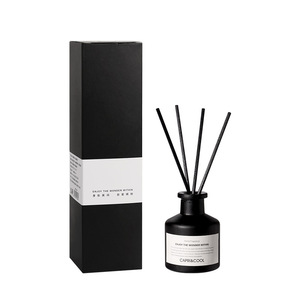 Bán Buôn Nhà Hương Thơm Nhãn Trắng Frosted Matte Màu Đen Reed Khuếch Tán 50 Ml - Product Image 1