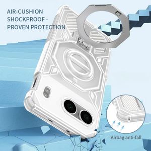 Rõ ràng từ tính chống sốc Vòng chủ Armor trường hợp đối với <span class=keywords><strong>OnePlus</strong></span> 13 ACE 5 NORD 4 cao cấp bảo vệ bìa sau - Product Image 3