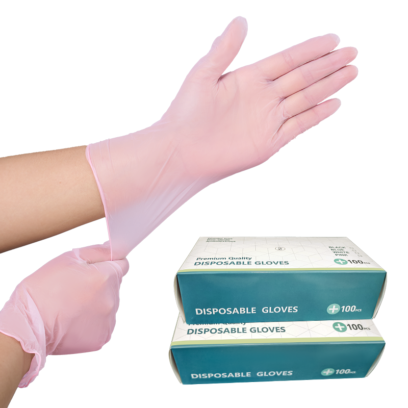 Disposable Clear Vinyl Gloves 12INCH Multi