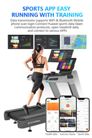 Caminadora Eléctrica Comercial Guangzhou Fitness con Motor AC de 7HP, Capacidad de 200KG, Pantalla Táctil TFT de 23.6''