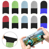 Manchettes de jeu mobile, protège-doigts respirants anti-transpiration pour écran tactile, gants fins antidérapants pour jeux sur téléphone