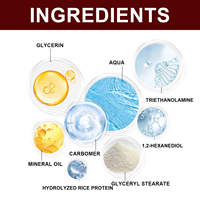 Crème hydratante rajeunissante pour la peau au riz blanc, réduit les ridules, resserre les pores, anti-acné, hydrate et illumine la peau